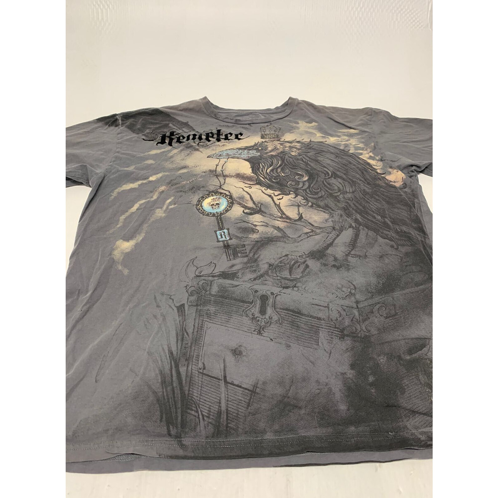Remelee Trademark City T-Shirt Short Sleeve Gray XXL Men's A49